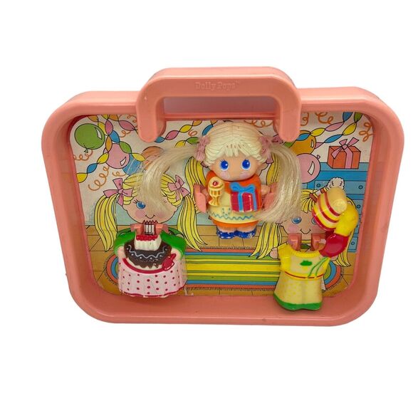 Dolly Pops Birthday Party Carry Scene Full Set Knickerbocker 1979 Minor Flaws - Picture 1 of 13